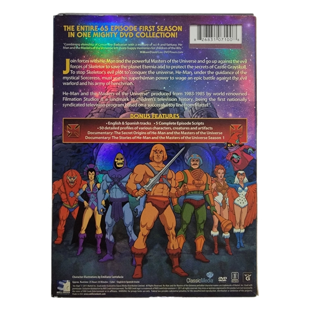He-Man and the Masters of the Universe: The Complete First Season (DVD, 2011) - Picture 2 of 8